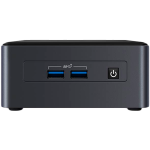 Intel® NUC 11 Pro Kit NUC11TNHi5, EU cord, i5 Processor with Irix Xe graphics, dual M.2 slot, 2.5" SATA slot, 2xHDMI, 2x Thunderbolt 4 (USB-C+DP)