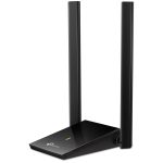 TP-Link Archer T4U PLUS AC1300 High Gain Dual Band Wi-Fi USB Adapter, 867 Mbps at 5 GHz + 400 Mbps at 2.4 GHz, 2× High Gain External Antennas, USB 3.0, Extension Cable, MU-MIMO