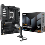 ASUS TUF GAMING X870-PLUS WIFI AM5 ATX gaming MB - AMD X870 4xDIMM DDR5 4xM.2 2xSATA PCIe 5.0 2.5Gb Ethernet WiFi 7 + Bluetooth 1xHDMI 2xUSB4 40Gbps ports (USB Type-C) with Aura Sync